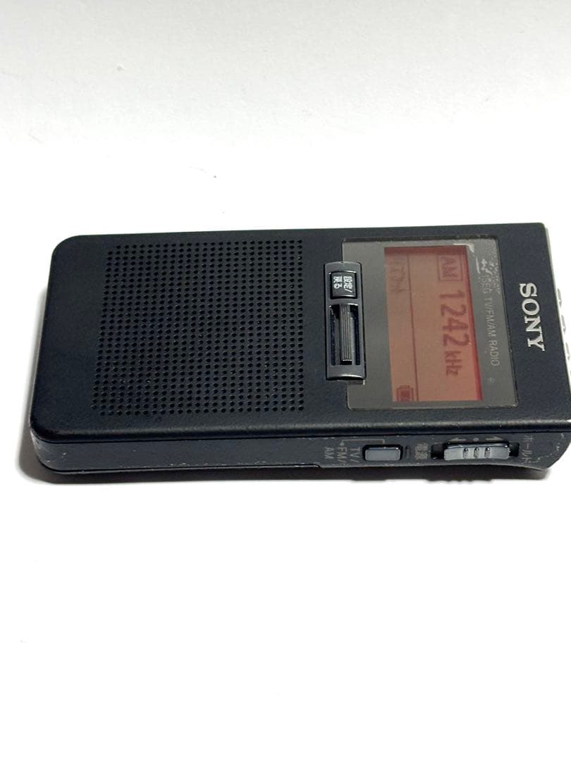 2点セットSONY FM/AMラジオ XDR-63TV 動作品