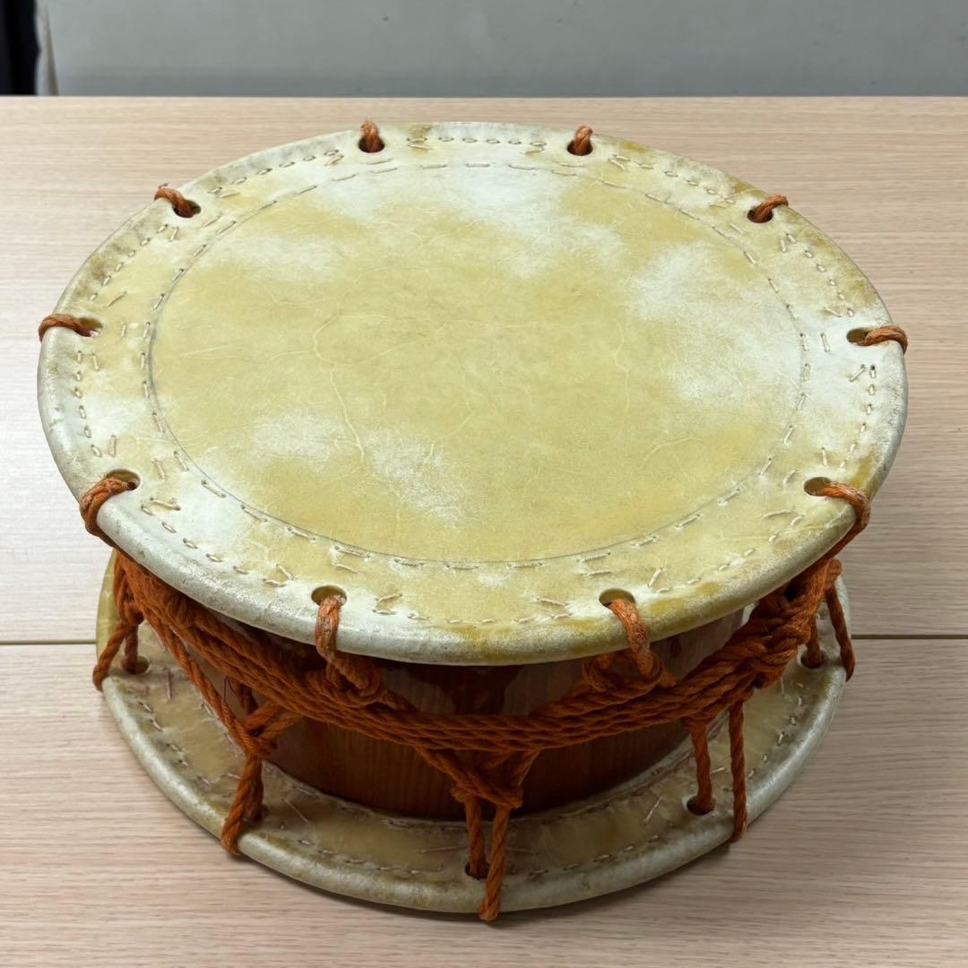 ②希少 和太鼓 締め太鼓 約35cm 和楽器