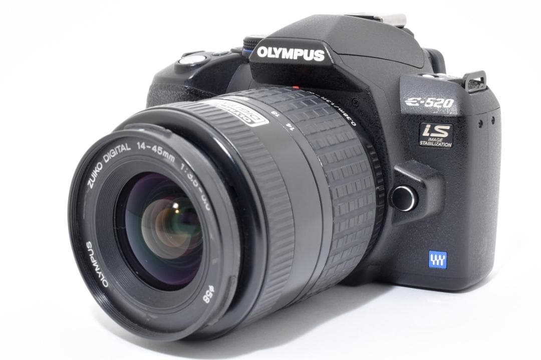 オリンパス E-520＋14-45mm F3.5-5.6 レンズセット カメラ