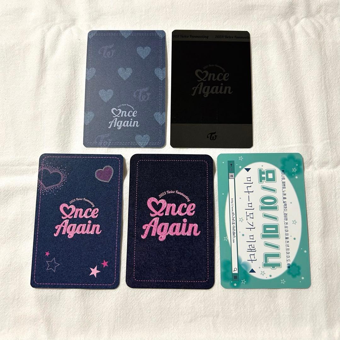 TWICE ファンミ 2023 ONCE AGAIN 特典 トレカ ミナ