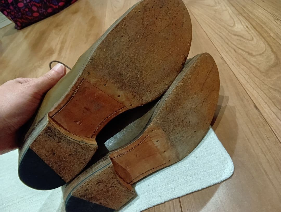 超美品 incarnation REVERSED CORDOVAN ホールカット