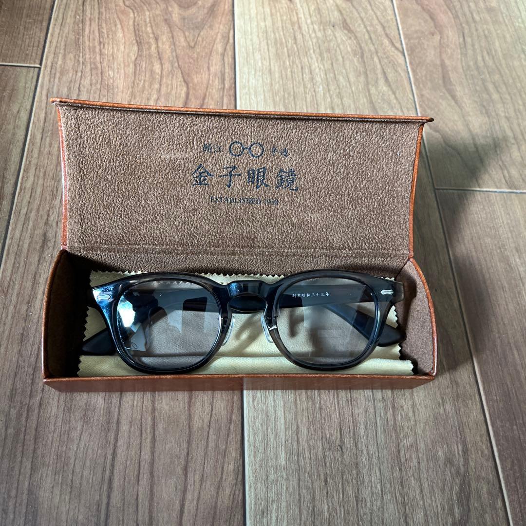 金子眼鏡　KCS 27 CG グレー　gray