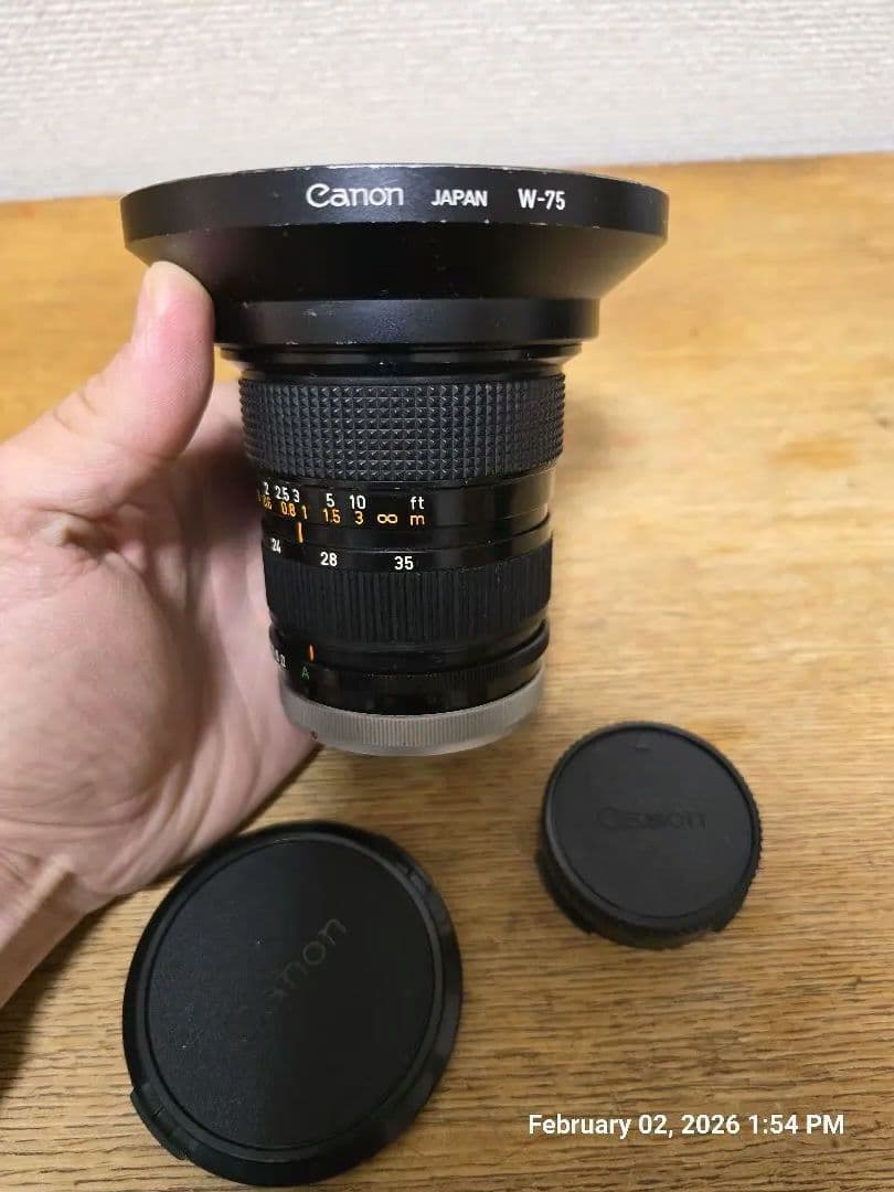 Canon 24-35mm ズームレンズ