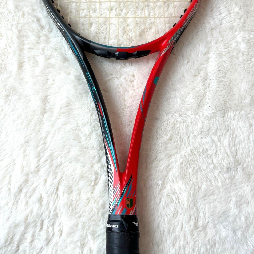 【美品】Mizuno DIOS 50-C ソフトテニスラケット　ケース付き