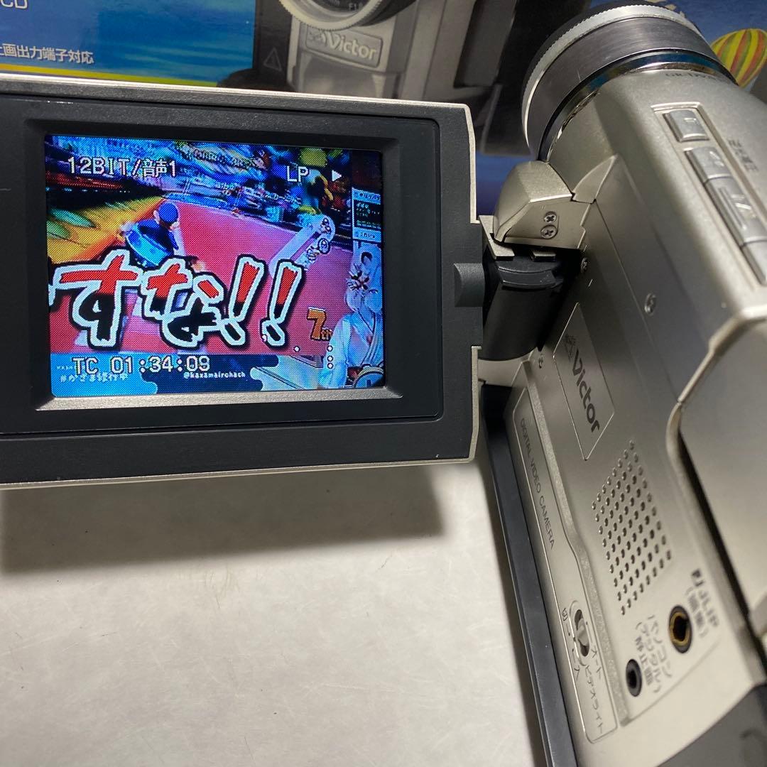 美品　Victor miniDVビデオカメラ GR-DVA10 ⑤