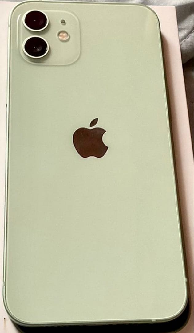 Apple iPhone 12 グリーン 本体　バッテリー交換済
