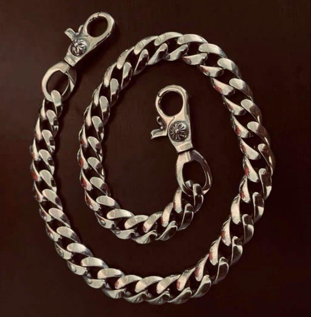 クラッシックチェーンウォレット ダブルクリップ