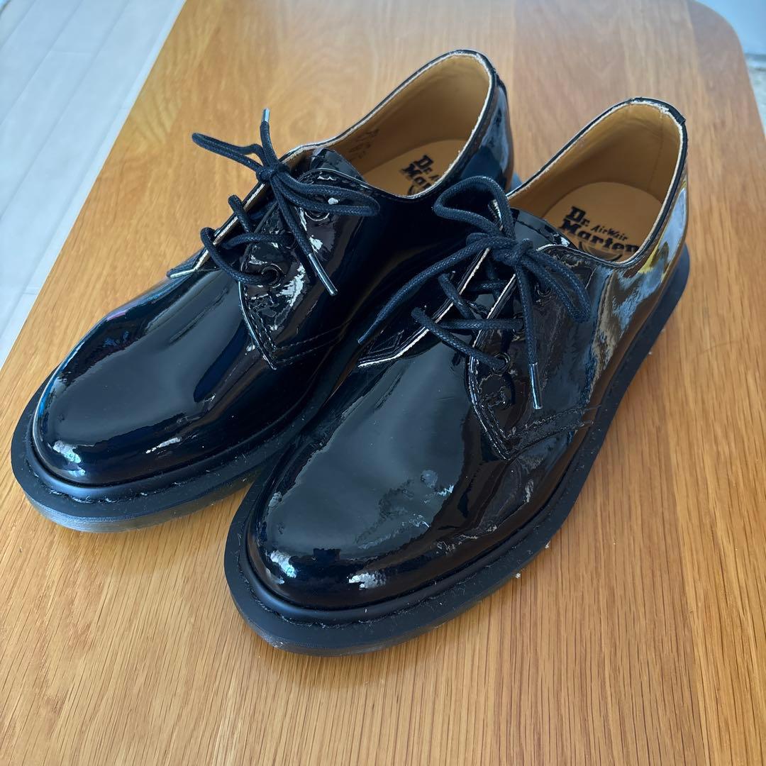 Dr. Martens ビームス別注　ブラックエナメル