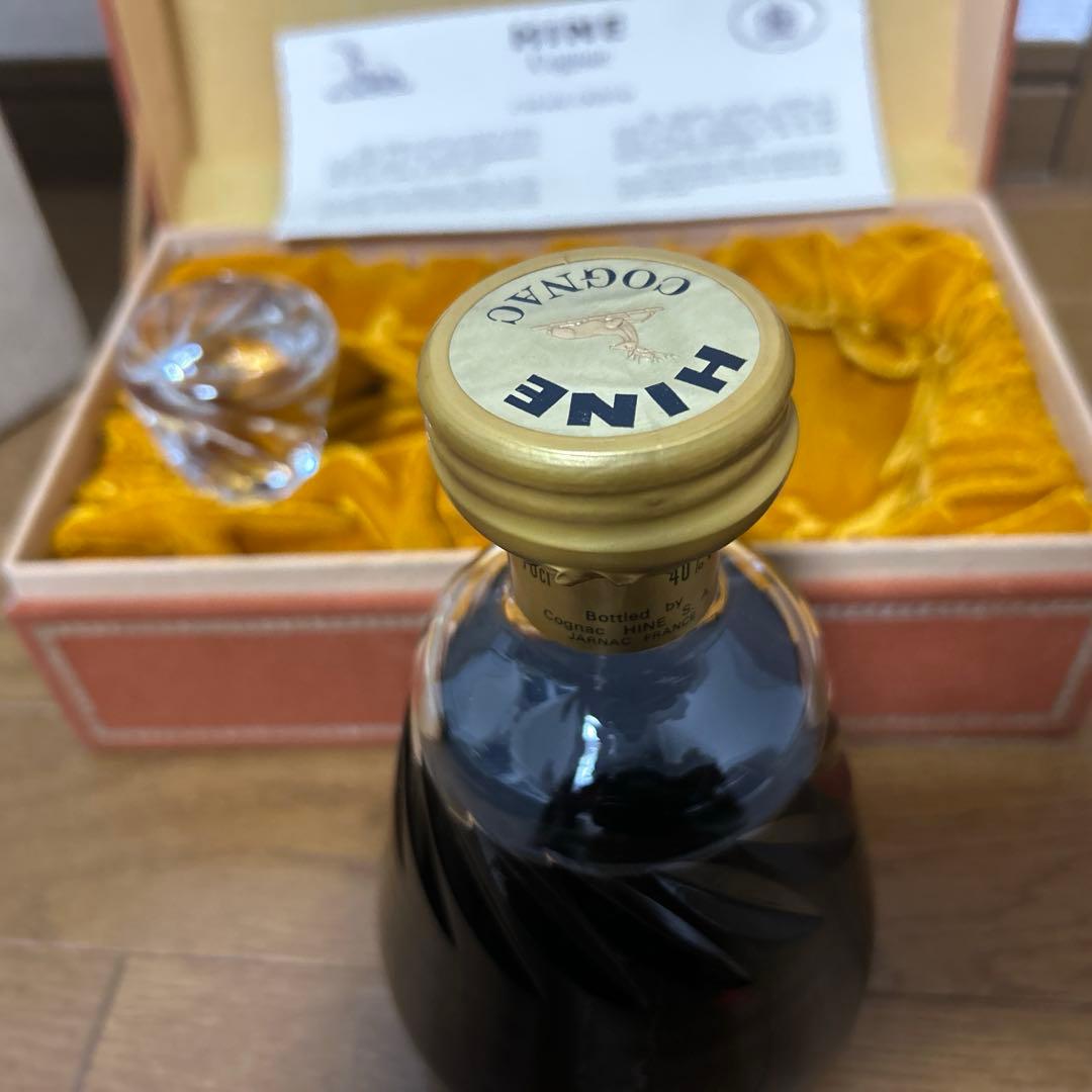 HINE NAPOLEON cognacカラフェ クリスタル コニャック　未開栓