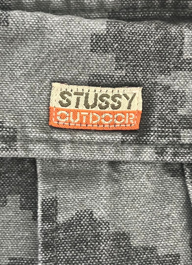 90s OLD STUSSY デジタルカモ　ショーツ　W36