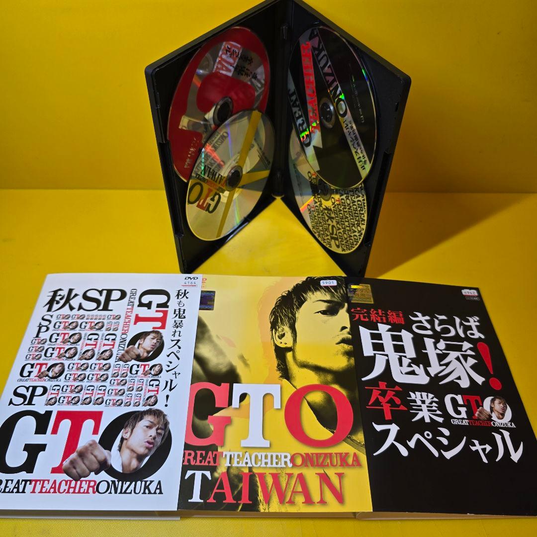 新品ケース交換済　GTO (2012)＋GTO（2014）+SP4巻DVD全16