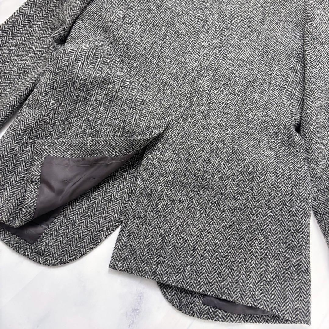 BrooksBrothers ハリスツイード ヘリンボーン JKT 39REG