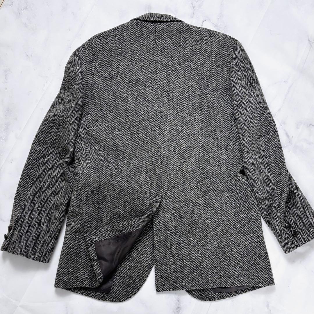 BrooksBrothers ハリスツイード ヘリンボーン JKT 39REG