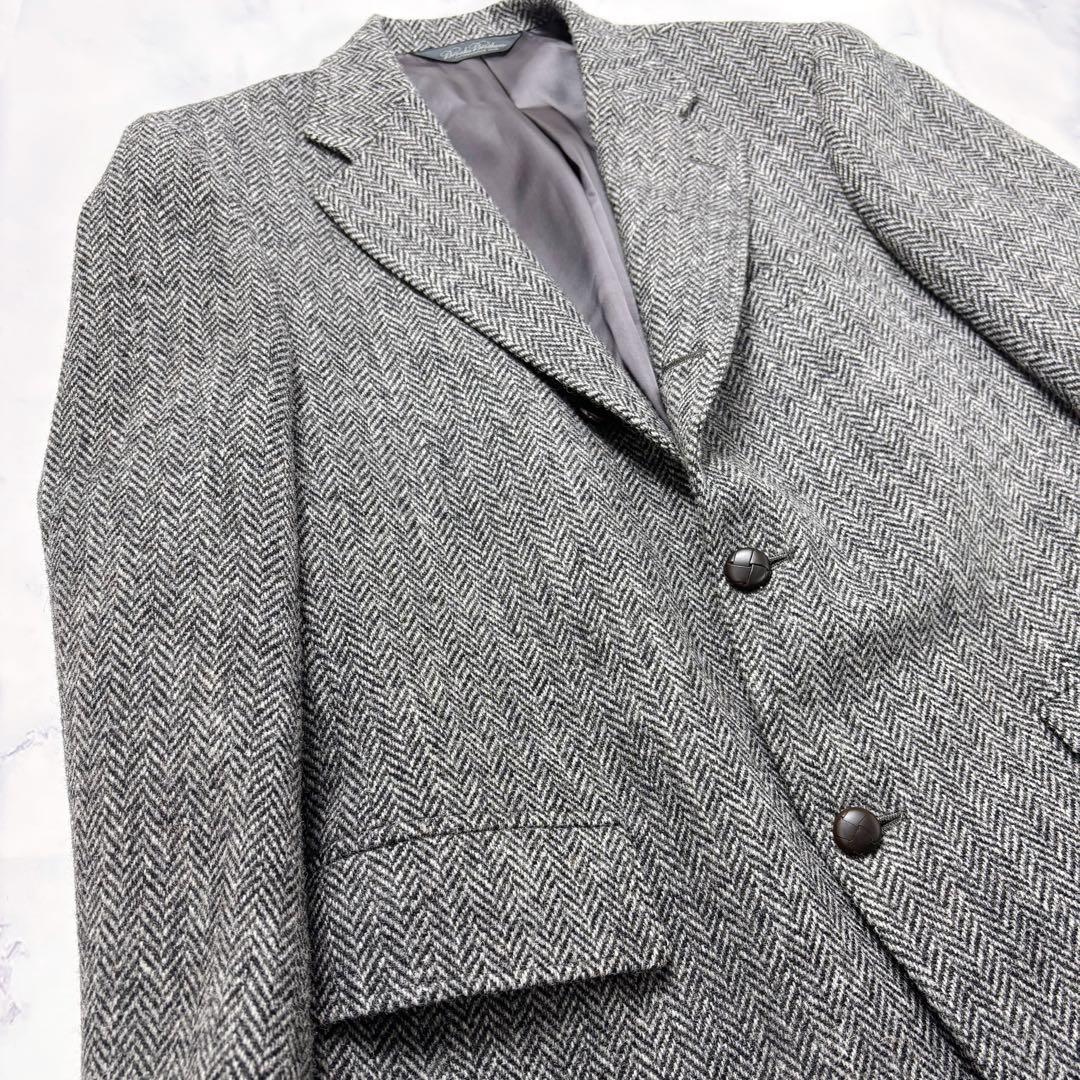 BrooksBrothers ハリスツイード ヘリンボーン JKT 39REG