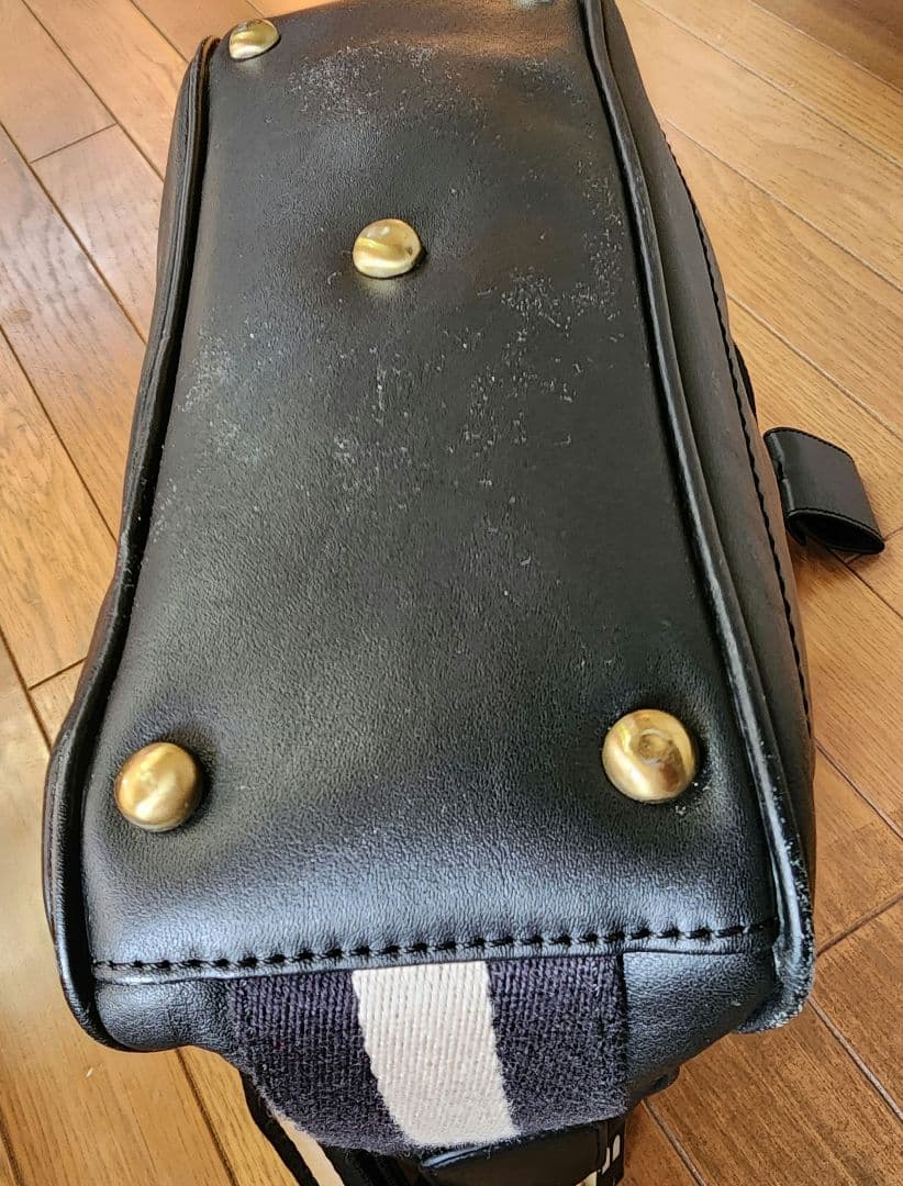 【値下】BALLY トレインスポッティング 黒 ショルダーバッグ