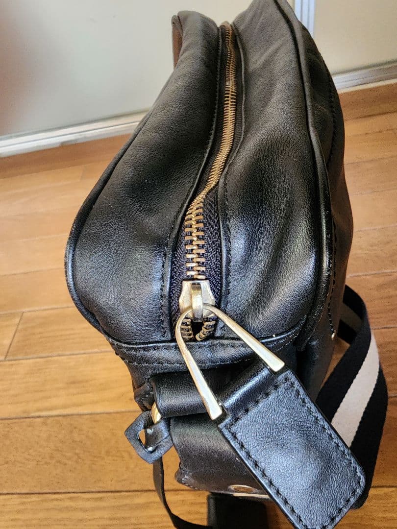 【値下】BALLY トレインスポッティング 黒 ショルダーバッグ