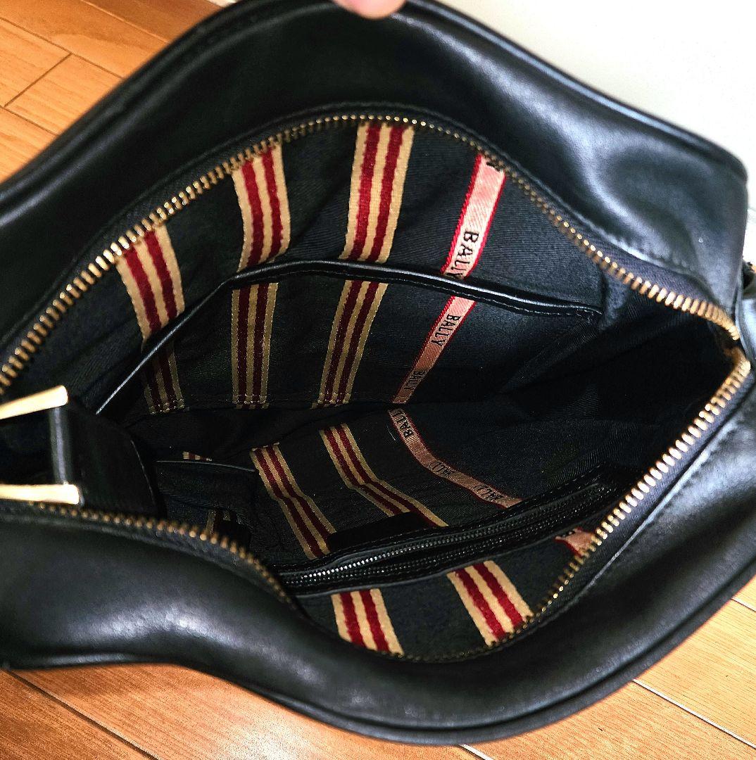 【値下】BALLY トレインスポッティング 黒 ショルダーバッグ