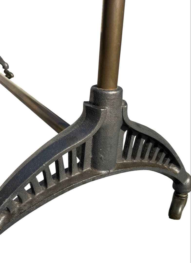 西川金太郎 廃盤品 アンティーク真鍮ゴールドハンガーラック　送料無料