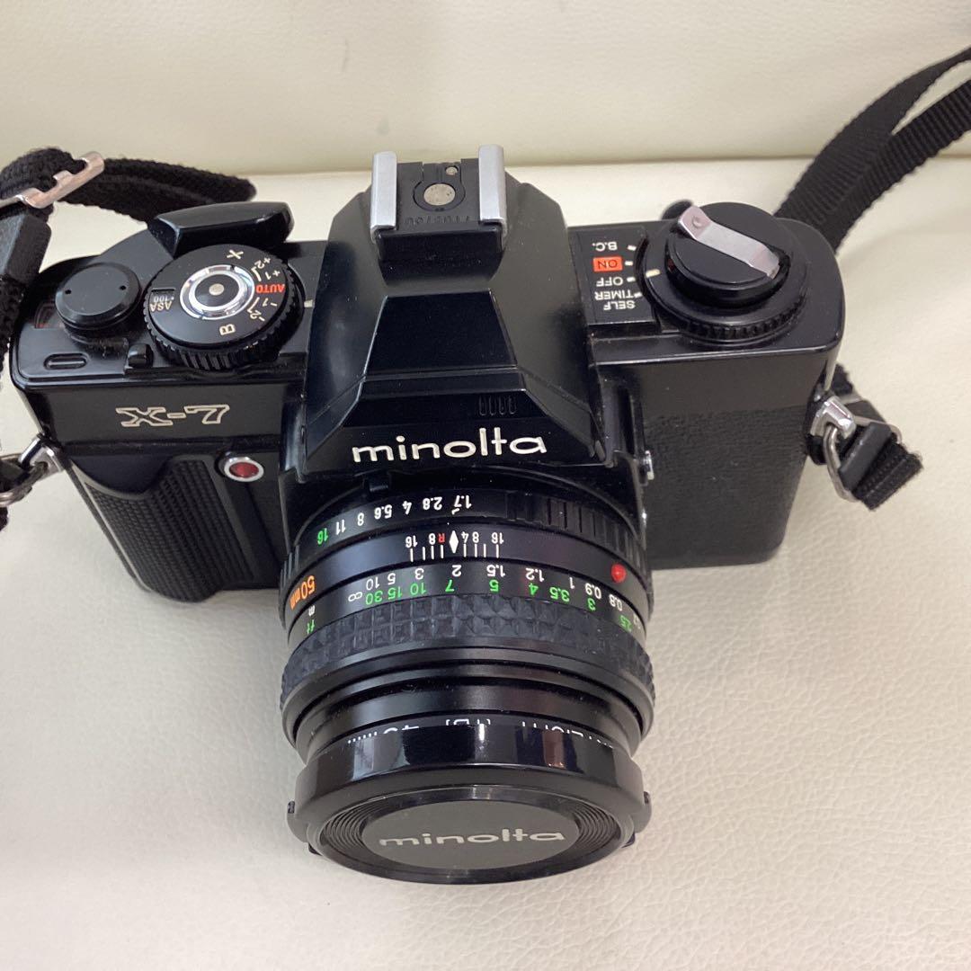 Minolta X-7 一眼レフカメラ 稀少品
