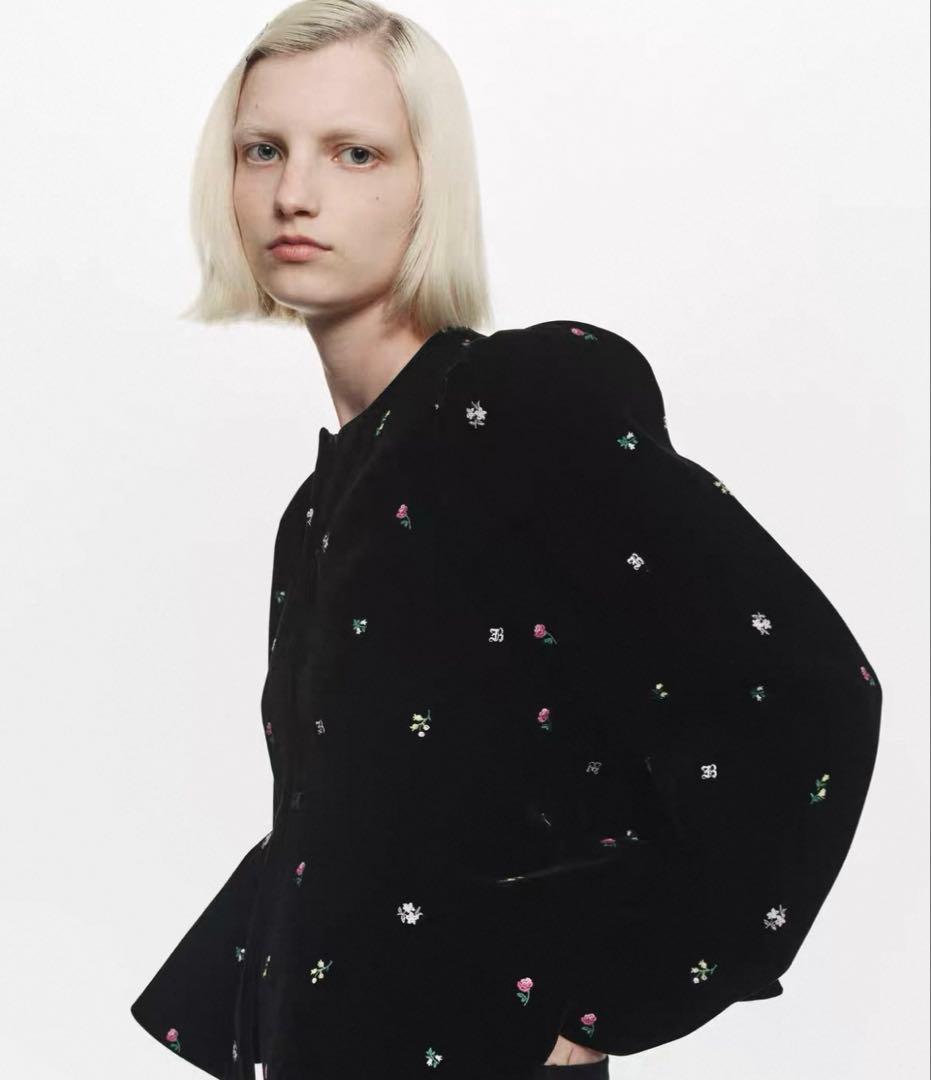 【未使用】BibiyビビィB. STARRY PEPURAMU CARDIGAN