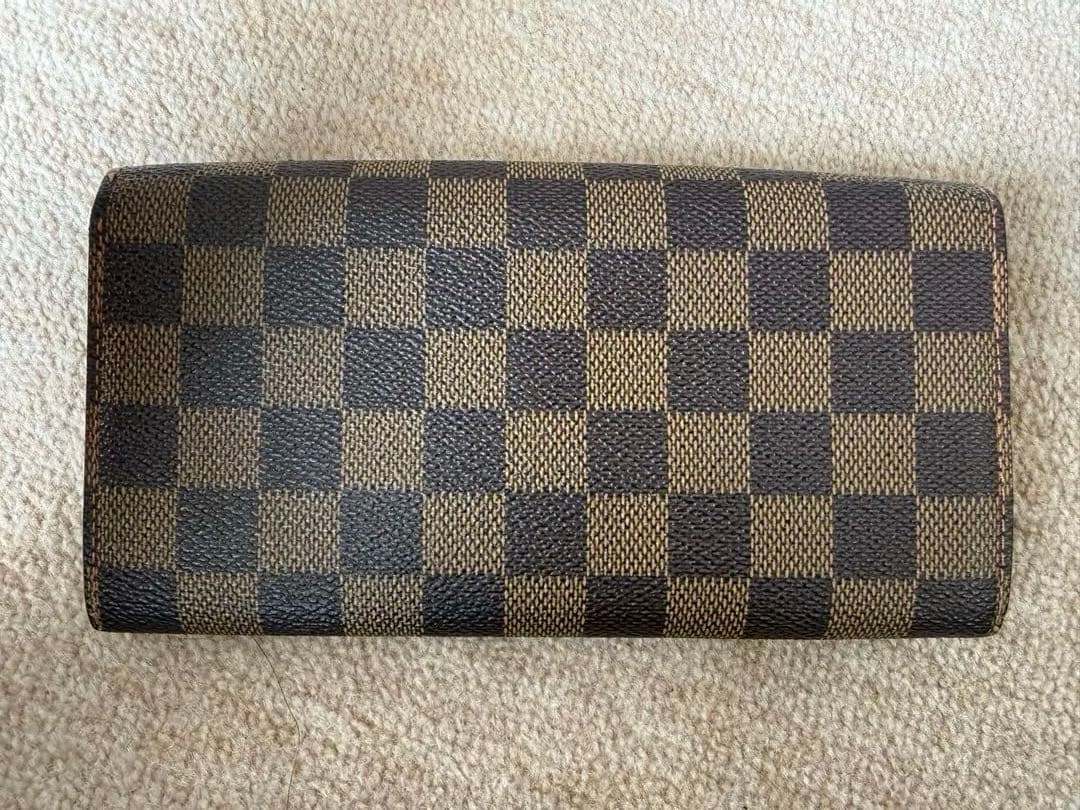 ルイヴィトン LOUIS VUITTON ポルトフォイユ サラ ダミエ 長財布