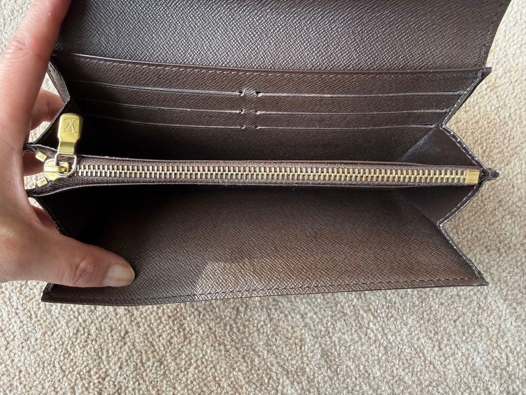 ルイヴィトン LOUIS VUITTON ポルトフォイユ サラ ダミエ 長財布