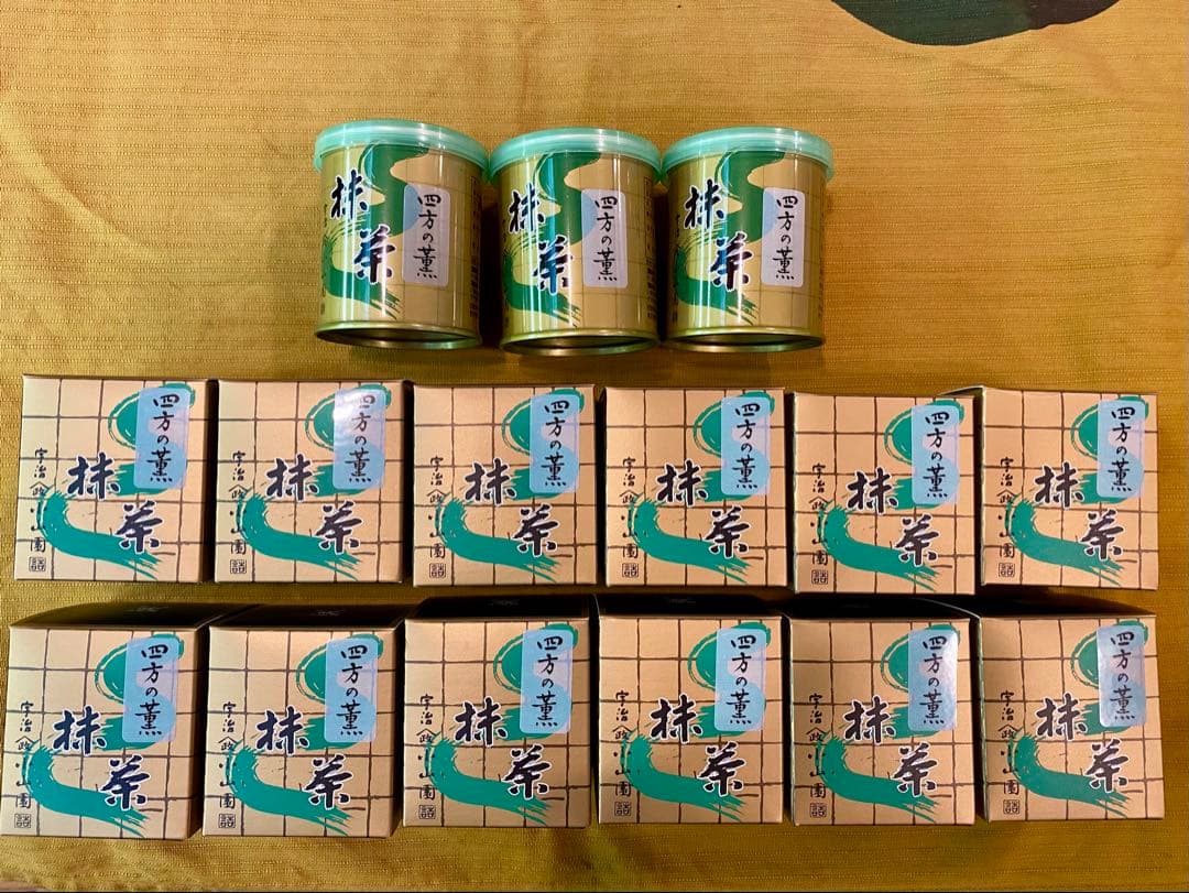 京都宇治　抹茶　山政小山園　四方の薫　30g 15個セット