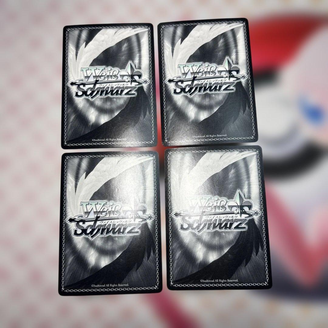 契約者と精霊　エミリア&パック　4枚　SP サイン　リゼロ