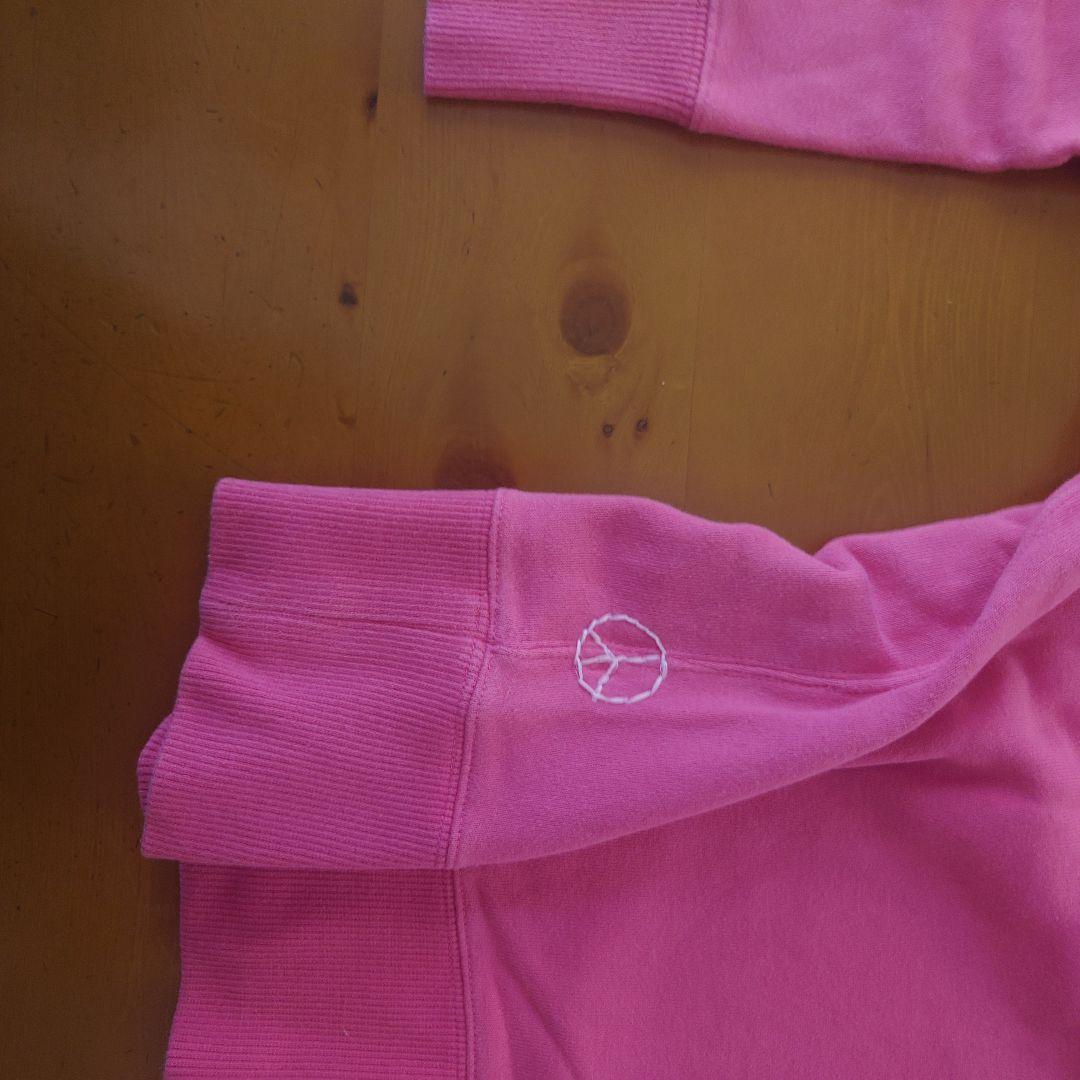 完売品 RHC ピンク クルーネックトレーナー 刺繍 スウェット ロンハーマン