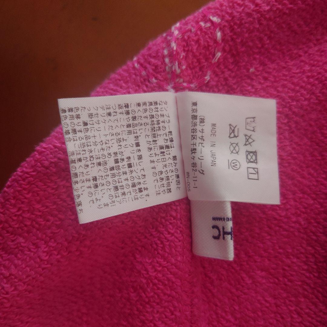 完売品 RHC ピンク クルーネックトレーナー 刺繍 スウェット ロンハーマン