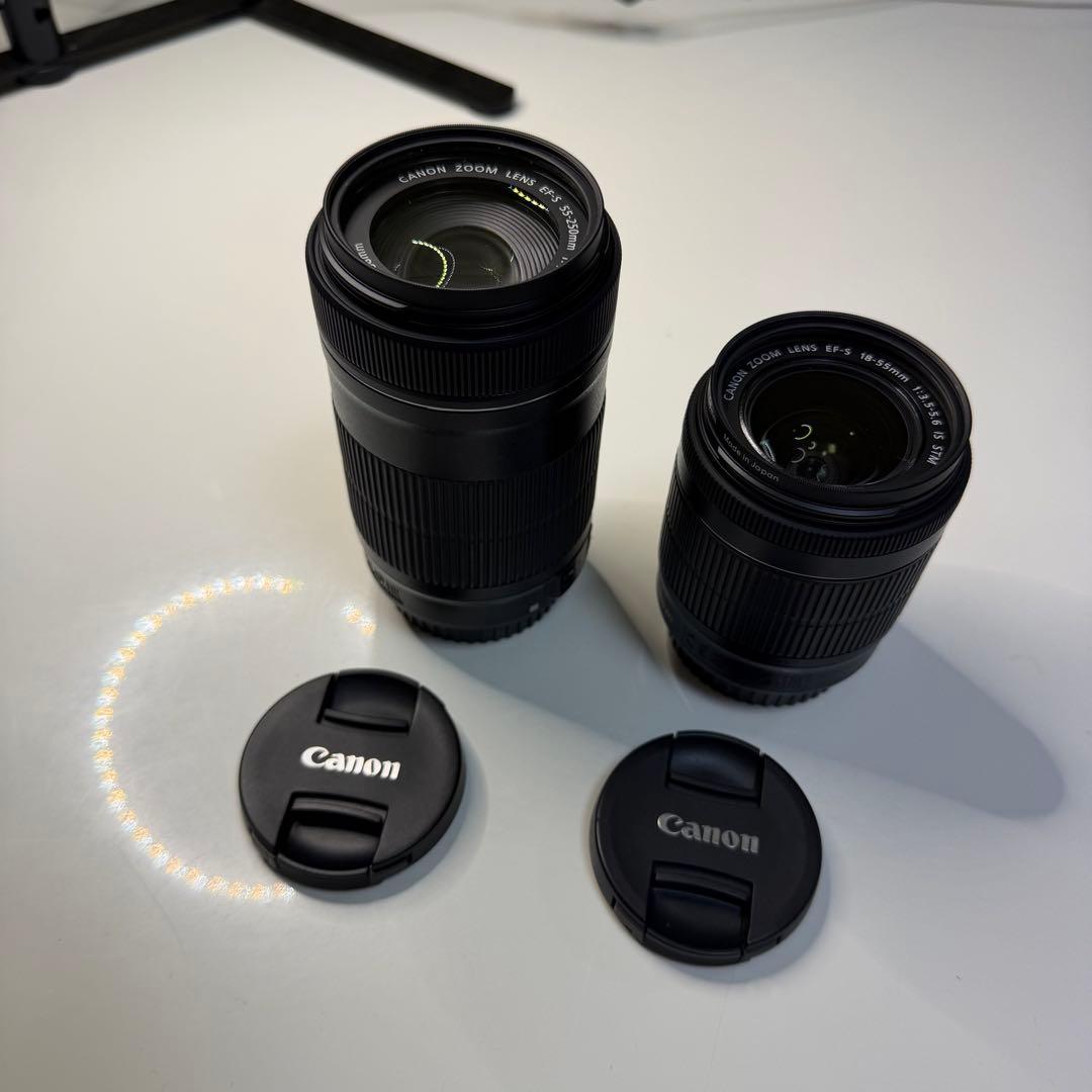 ★良品★ Canon EOS kiss x8i (W)キャノンイオスキス ダブル