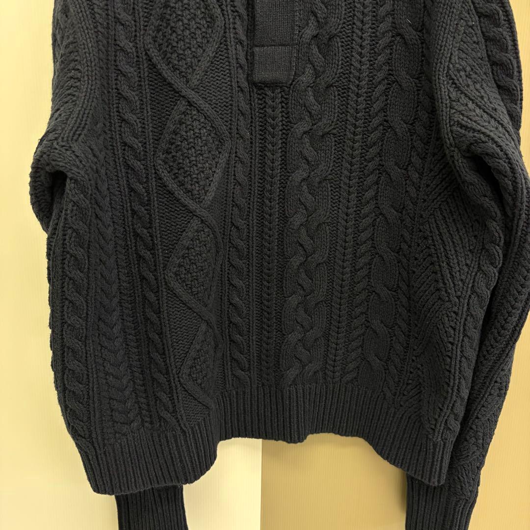 ポロ ラルフローレン ニット 長袖ポロセーターカシミヤ混 コットン　XL