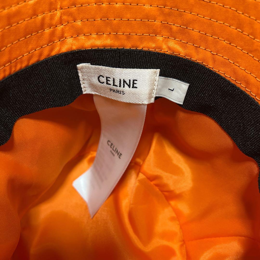 CELINE キルティング バケットハット