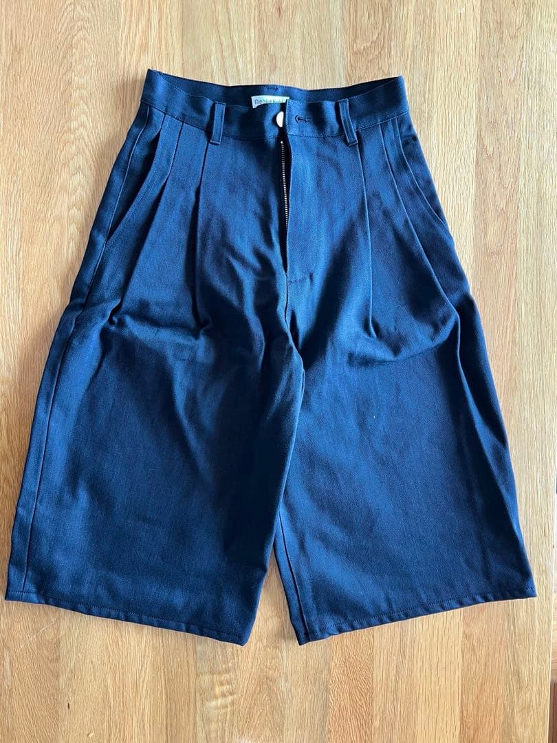 パンツ thehighlights drill tuck half