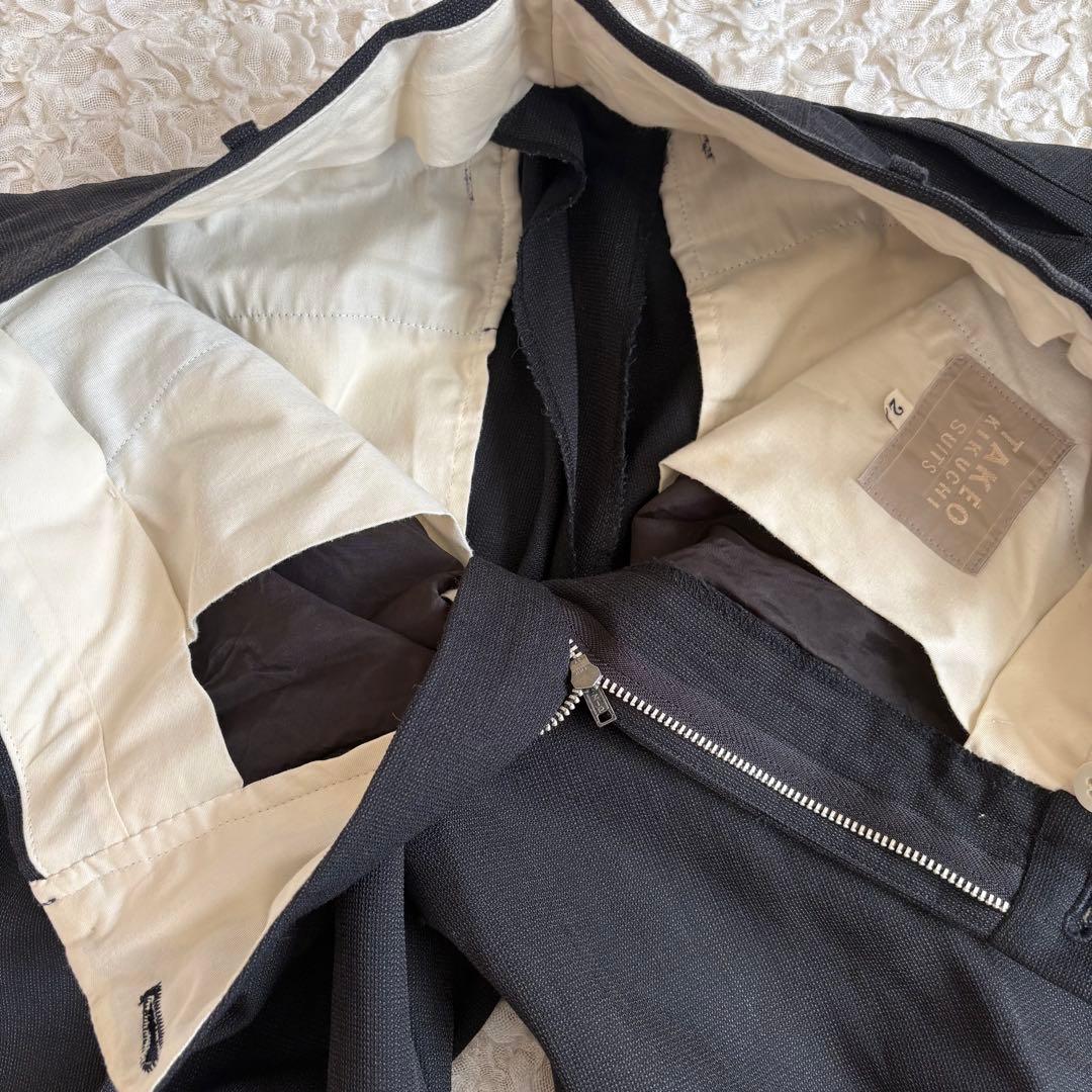 80s' TAKEO KIKUCHIヴィンテージ　ウール ダブルブレストスーツ