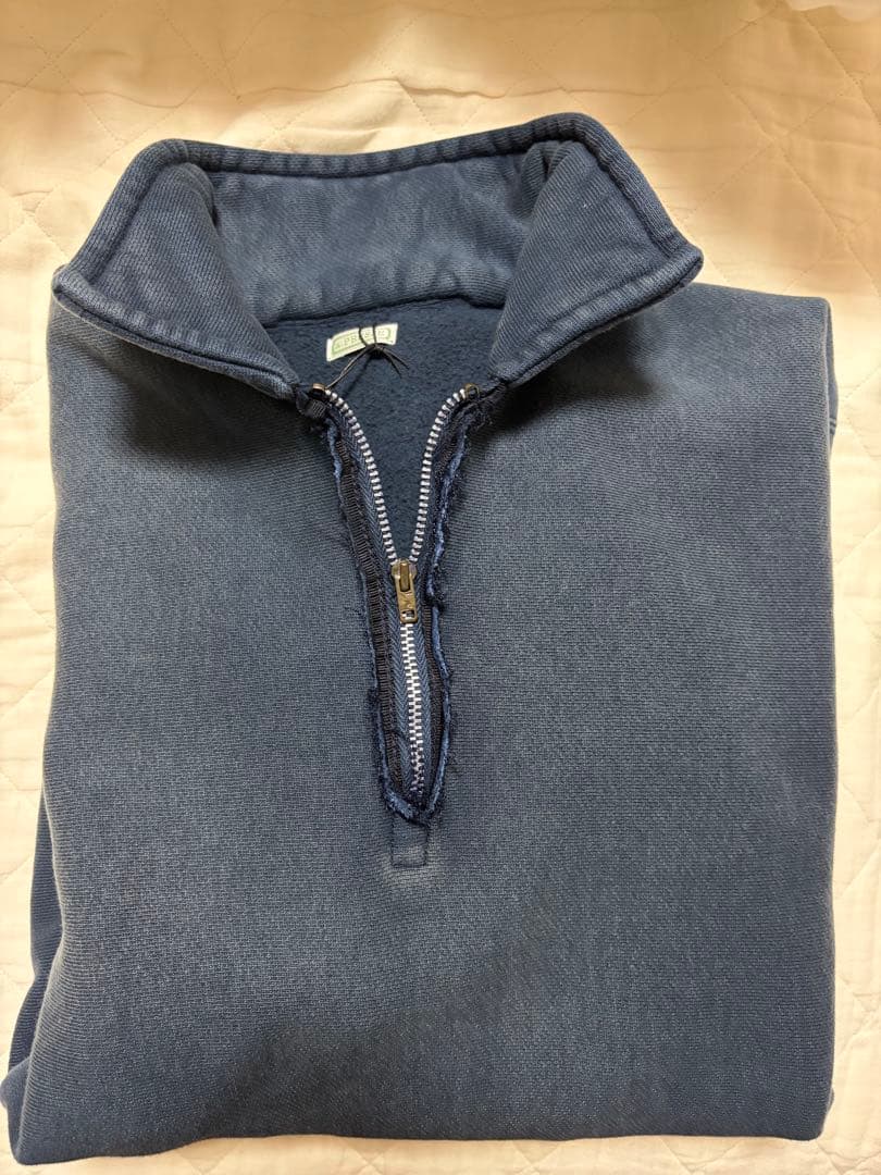 新品 A.PRESSE Vintage Half Zip Sweat サイズ2