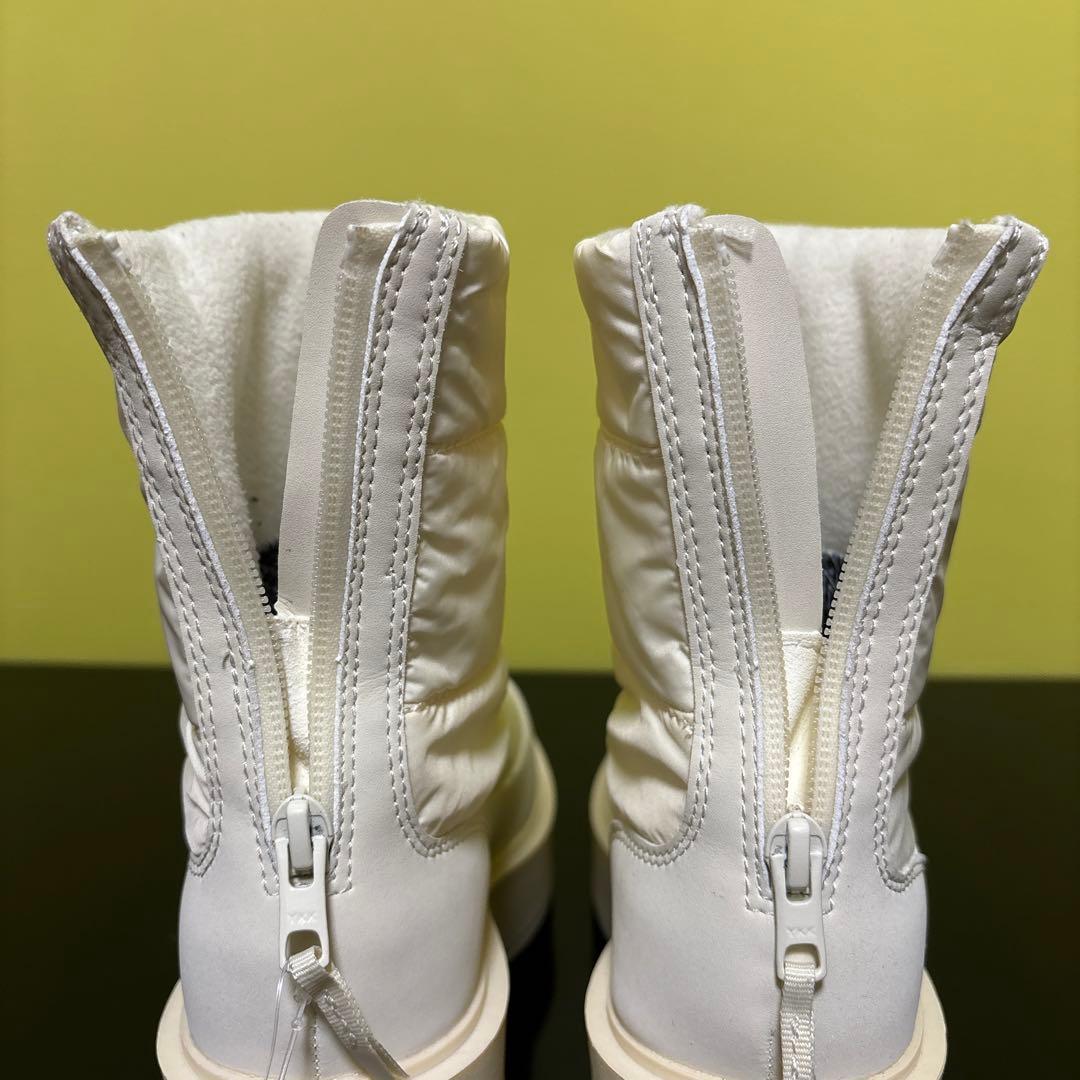 24.0cm 新品 ノースフェイス カルミア ヌプシブーツ 白 NFW52474