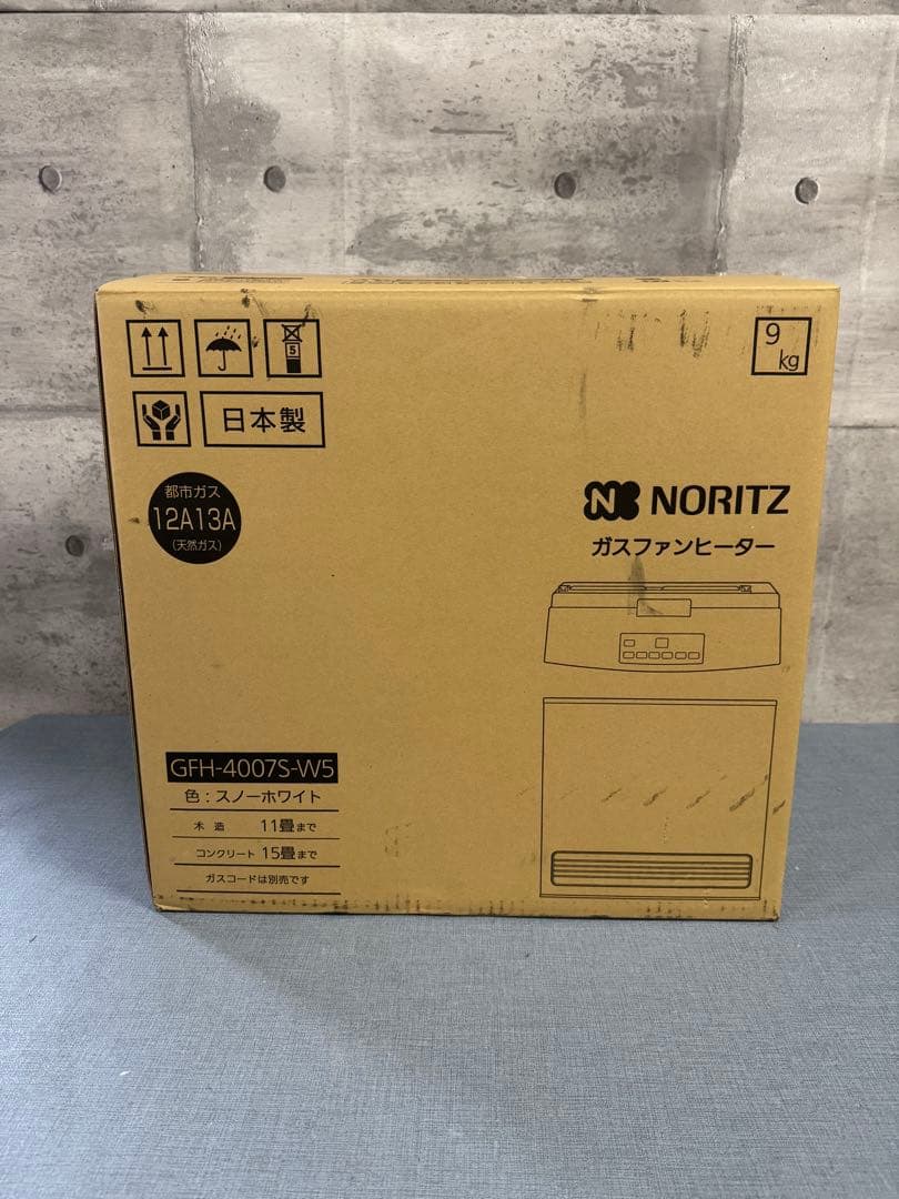 ☆ノーリツ ガスファンヒーター GFH-4007S-W5