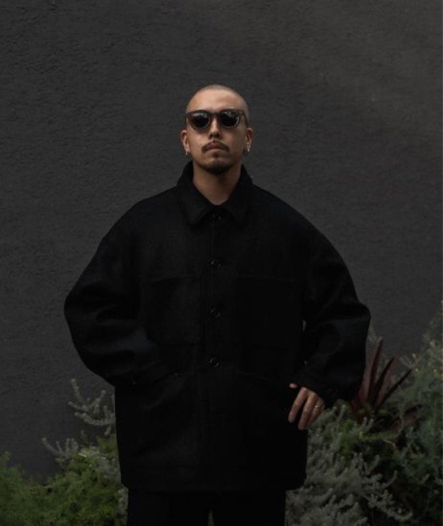 25AW COOTIE Wool Melton Coverall カバーオール