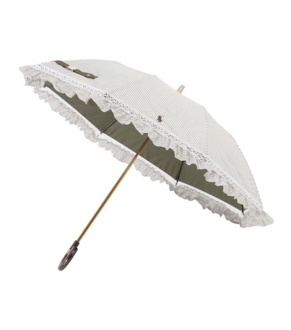 【タグ付き新品未使用】ポロラルフローレン　折りたたみ日傘　晴雨兼用