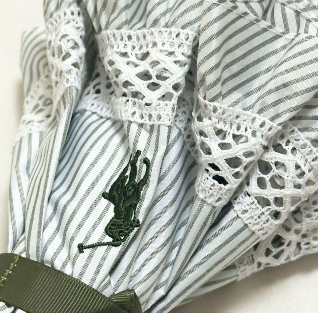 【タグ付き新品未使用】ポロラルフローレン　折りたたみ日傘　晴雨兼用