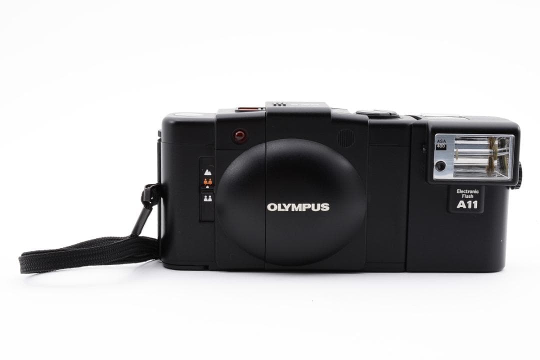 ★モルト交換済★ OLYNPUS XA2 ストロボ A11 カメラ フィルム