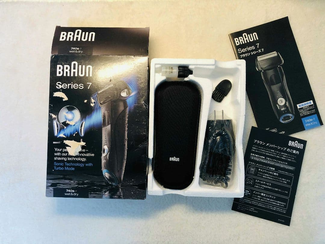 【新品】BRAUN Series 7 740s-7 メンズシェーバー ブラウン