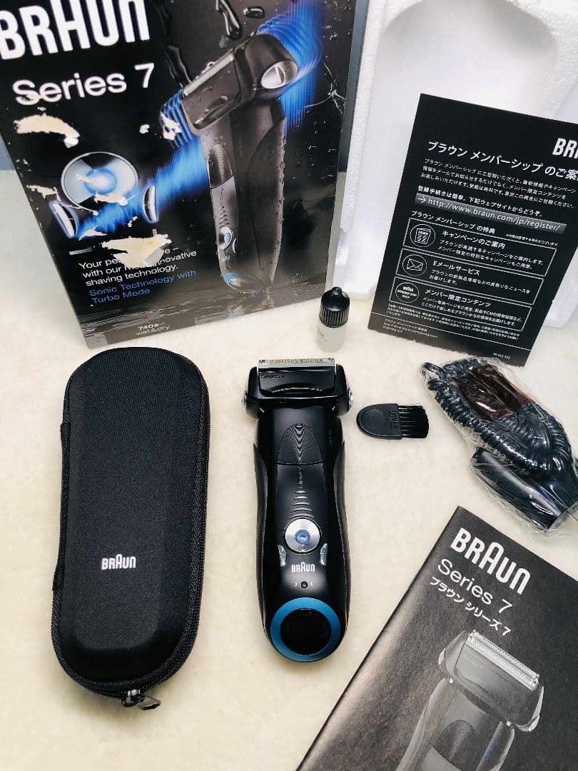 【新品】BRAUN Series 7 740s-7 メンズシェーバー ブラウン
