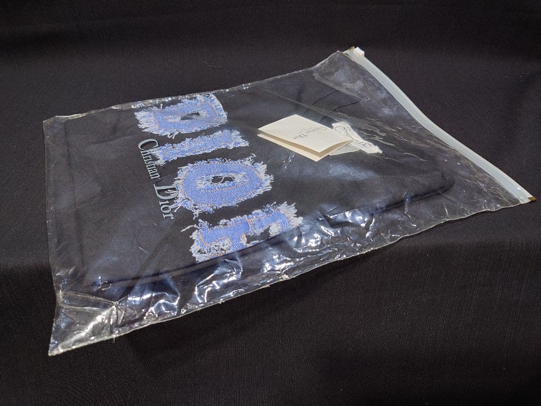 新品未使用Christian Dior デニムロゴプリント半袖Tシャツ