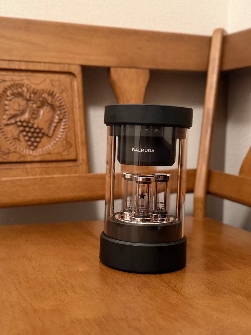 【最安値・本体のみ】BALMUDA ワイヤレススピーカー M01A-bK