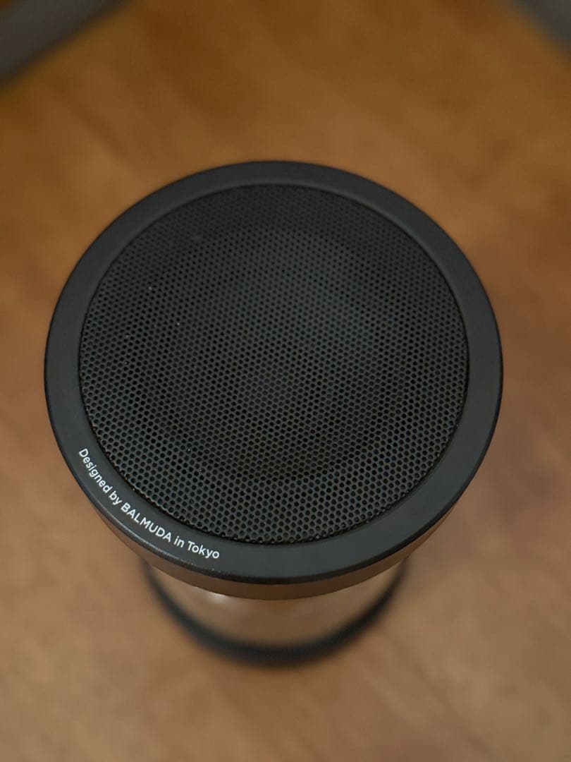 【最安値・本体のみ】BALMUDA ワイヤレススピーカー M01A-bK