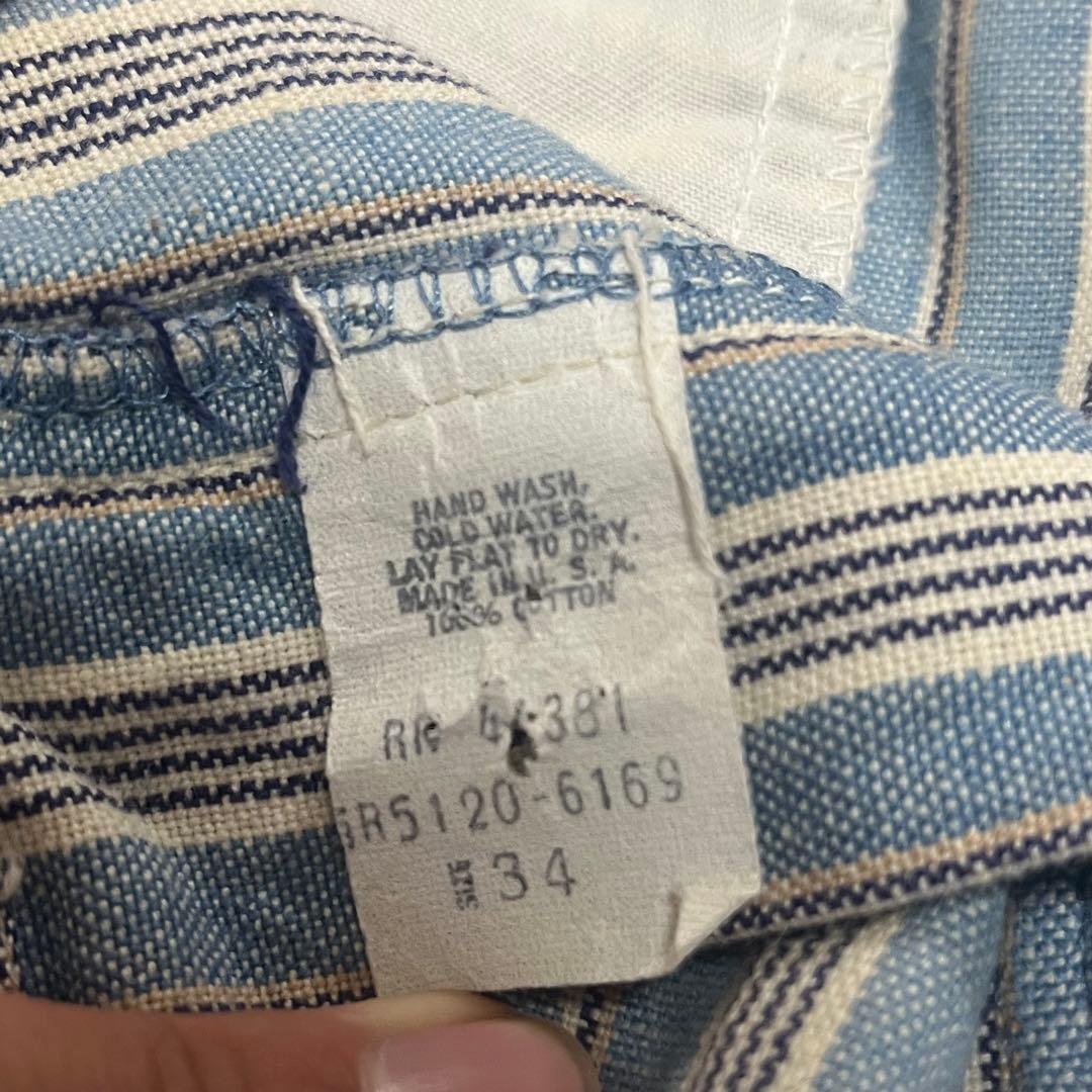 USA製 80s 90s ポロバイラルフローレン ストライプ チノ スラックス