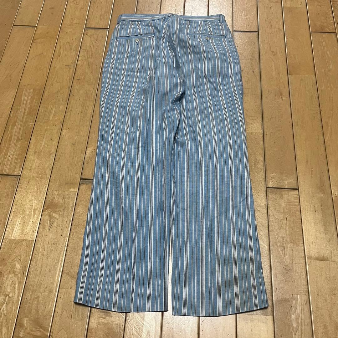 USA製 80s 90s ポロバイラルフローレン ストライプ チノ スラックス