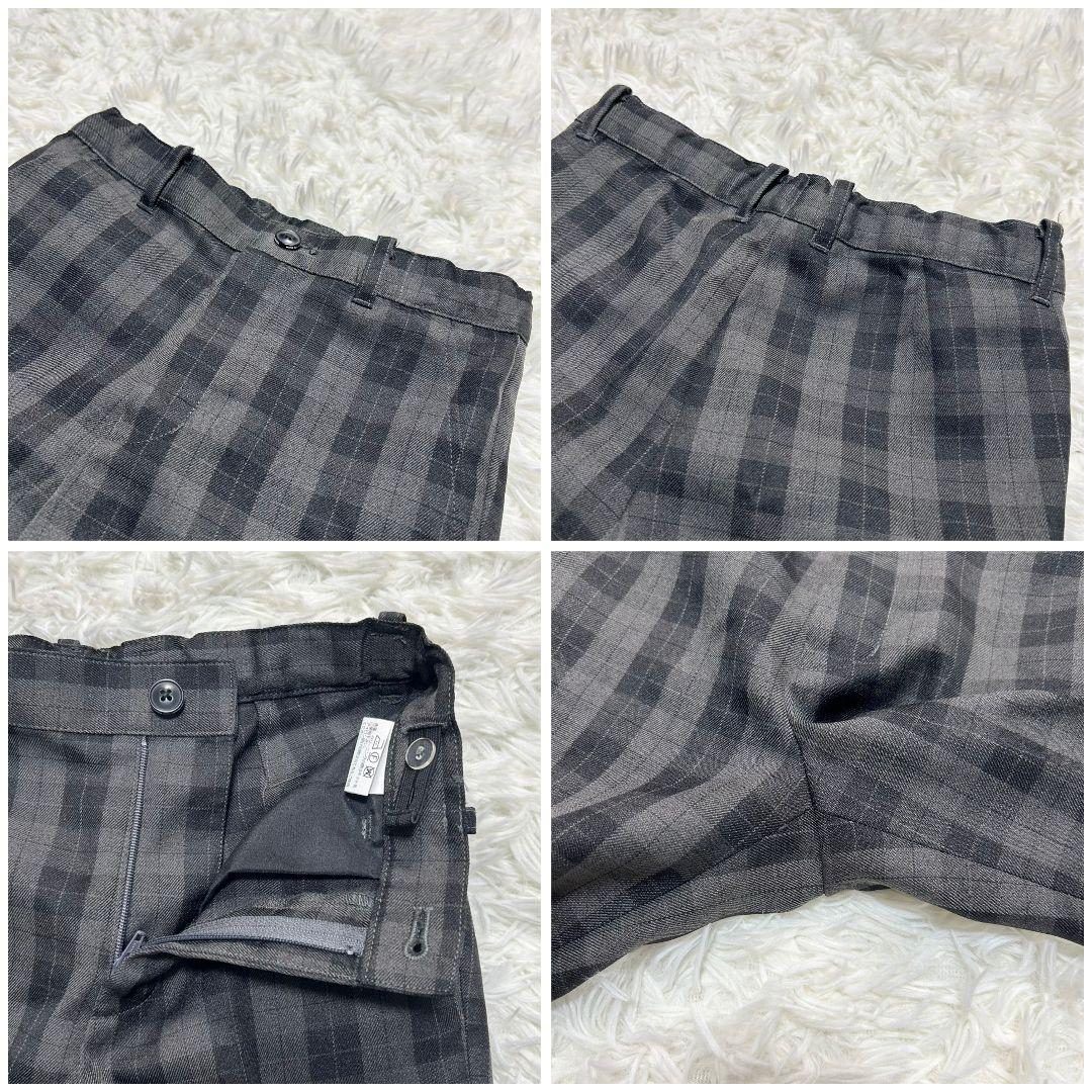 【美品】ワルツバイビームス フォーマル スーツ キッズ 110 グレー チェック